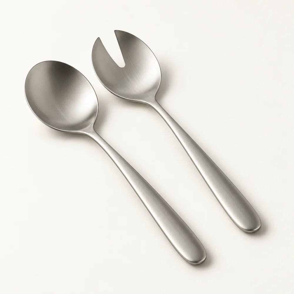 Salatbesteck LINJE · 2-teilig – KI-generiertes Produktbild des Musterartikels