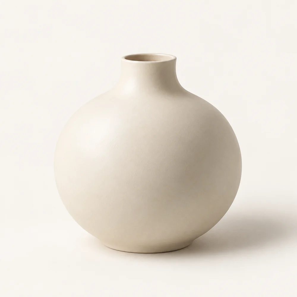 Vase LINA – KI-generiertes Produktbild des Musterartikels
